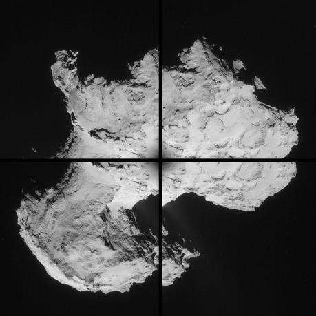 ESA Rosetta: 67P 2 settembre NavCam