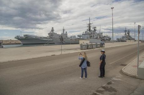 Taranto/ Nuovo Arselane Marina Militare. Nave Zeffiro appena rientrata dall’Operazione “Mare Nostrum”