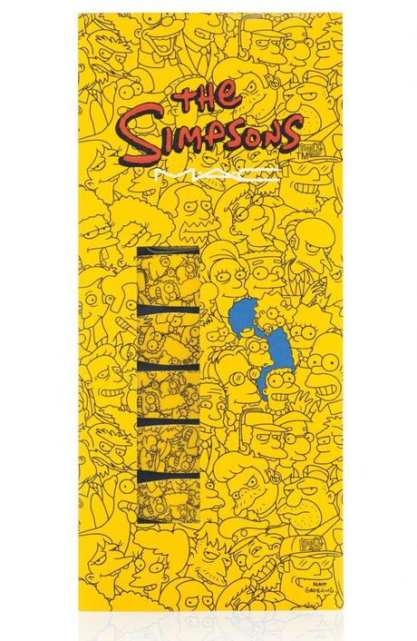 the simpsons mac NAIL STICKERS