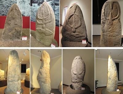 Simboli nei Menhir: Capovolto o tridente?