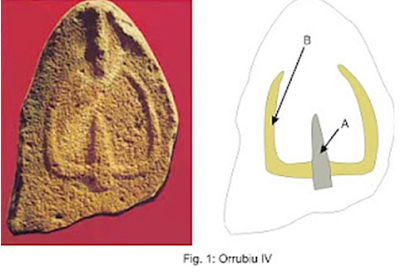 Simboli nei Menhir: Capovolto o tridente?