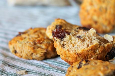 Healthy Muesli Cookies (Biscotti al Muesli)