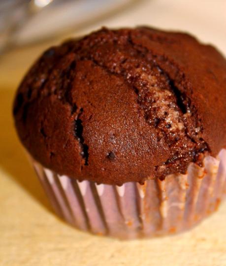 Muffin al Cacao con Gocce di Cioccolato