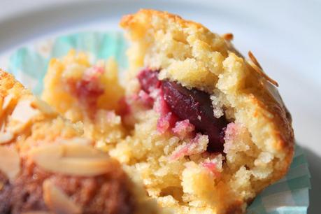 Muffin con il Cuore di Ciliegia