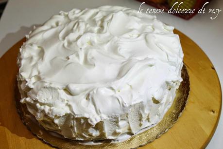 Carrot cake  with cream cheese frosting - la torta di carote anglo-americana