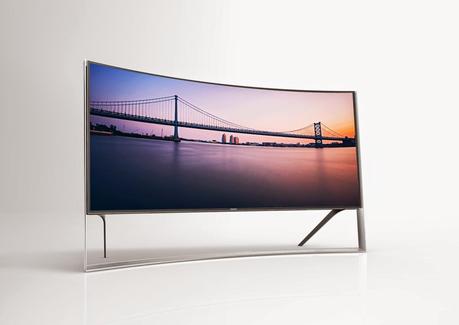 Samsung presenta Bendable TV, un televisore UHD curvo da 105 pollici all'iFA di Berlino 2014