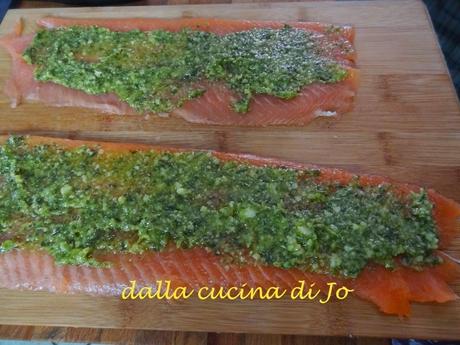 Rotolini di trota salmonata