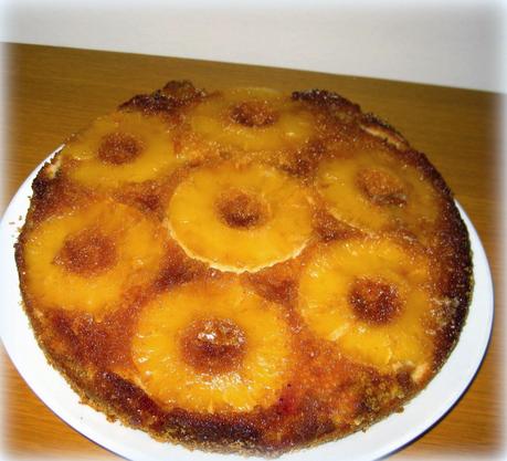 TORTA ROVESCIATA ALL'ANANAS