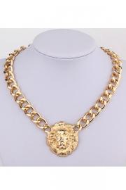 Lion-Head-Pendant-Toggle-Necklace