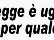 legge uguale solo qualcuno