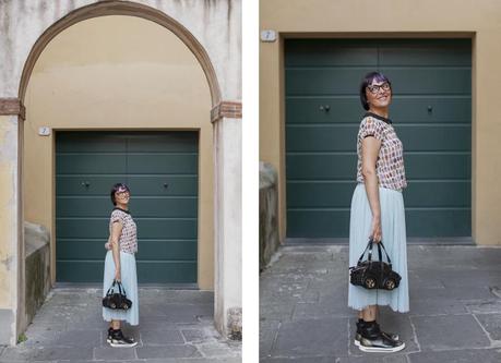 smilingischic, la vera me, gonna di tulle, CaRina bag, braccialini 