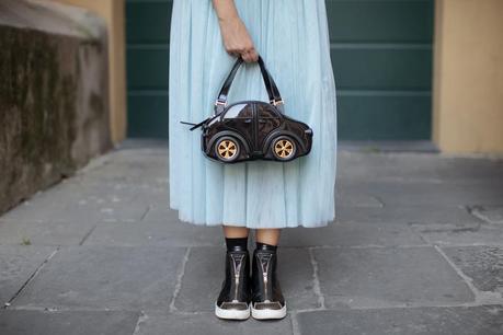 smilingischic, la vera me, gonna di tulle, CaRina bag, braccialini , dettagli Marc by Marc Jacobs 