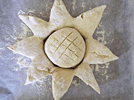 Un pane di patate che voleva essere un girasole