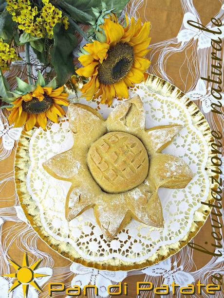 Un pane di patate che voleva essere un girasole