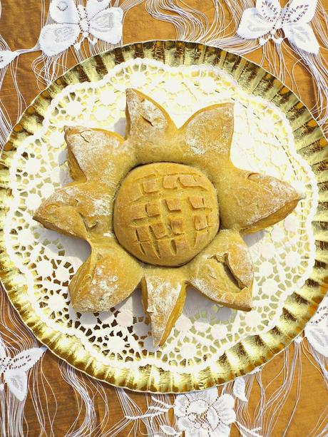 Un pane di patate che voleva essere un girasole