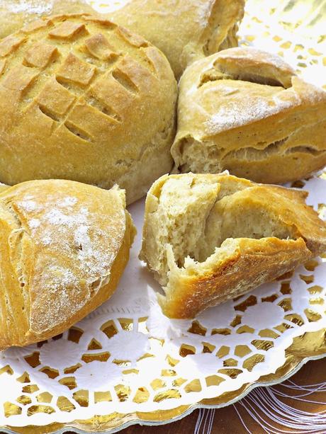 Un pane di patate che voleva essere un girasole