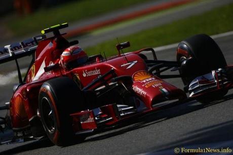 Kimi Raikkonen Ferrari F14T