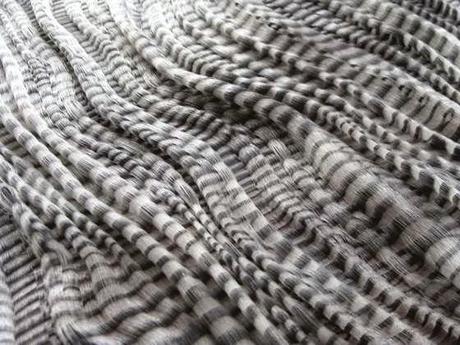 BELLISSIME TEXTURES NELL'INNOVATIVO TESSUTO DI RITA PARNICZKY, X-RAY FABRIC