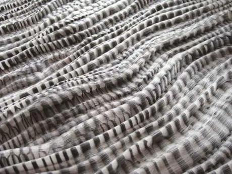 BELLISSIME TEXTURES NELL'INNOVATIVO TESSUTO DI RITA PARNICZKY, X-RAY FABRIC