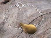 Bracciale ottone argento