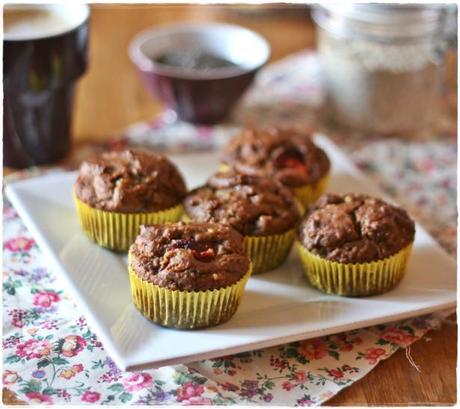 Muffins lino prugne semi di chia4