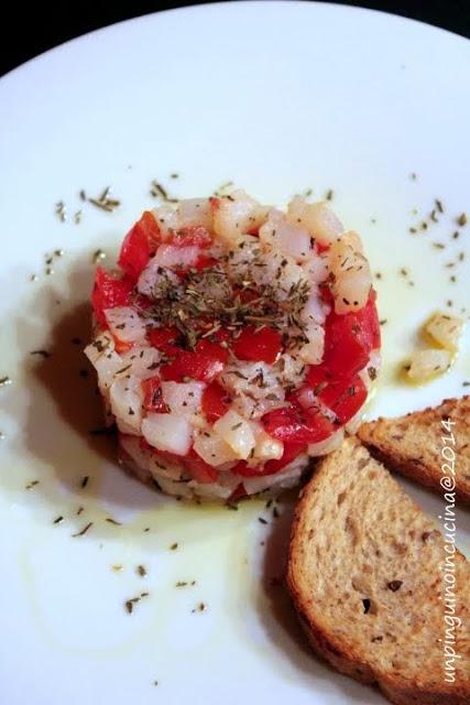 tartare di baccalà