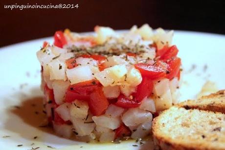 tartare di baccalà