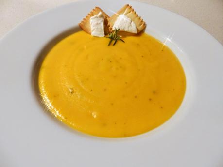 La mia prova del cuoco #11 Crema di zucca porri e patate al profumo di rosmarino!