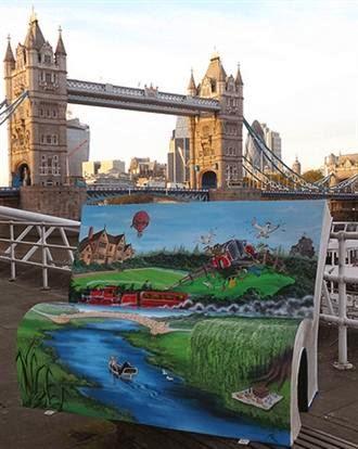 Il Taccuino di Marilea: Book Benches a Londra