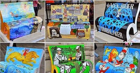 Il Taccuino di Marilea: Book Benches a Londra