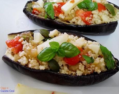 Melanzane Couscous e Primosale con peperoncino