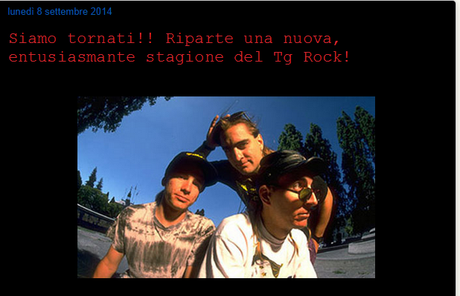 Ritorna il “Tg Rock”