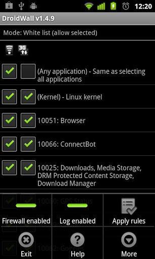 photo FIREWALL le migliori applicazioni Android