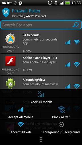 photo FIREWALL le migliori applicazioni Android