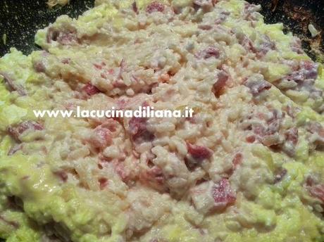 Risotto ricotta e prosciutto in Zona