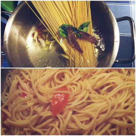 Spaghetti all'acqua e profumi del Sud