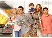 “Modern Family foto promozionale cast fiamme)