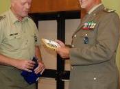 FOLIGNO, CASERMA GONZAGA: Saluto commiato Generale Brigata Mario SPIRITO