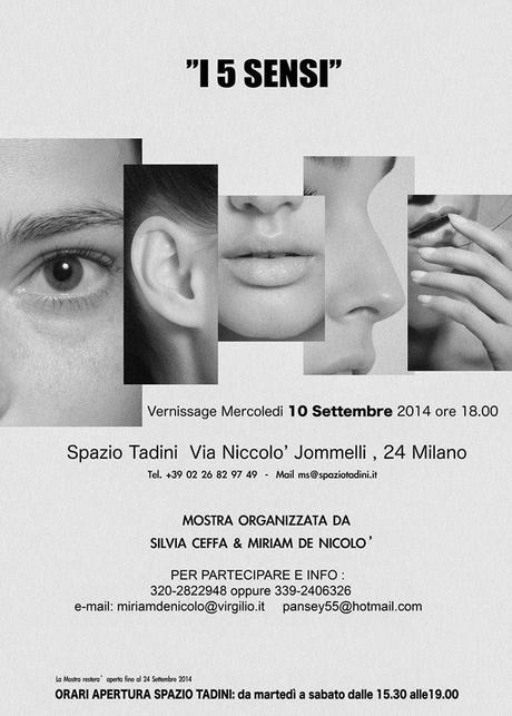 I 5 SENSI allo Spazio Tadini