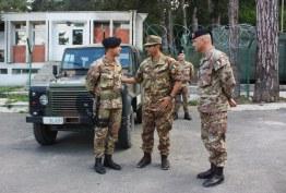 Kosovo/ KFOR MNBG-W. Il comandante KFOR, Gen. Figliuolo incontra il comando a guida italiana del Settore Occidentale