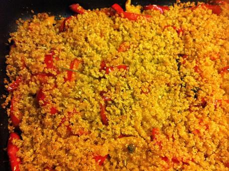 Peperoni in crosta di quinoa profumata allo zenzero