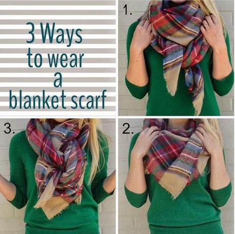 Zara tartan scarf: le maxi sciarpe in lana scozzese