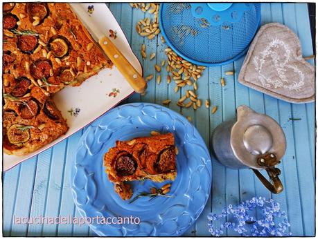 Crostata di fichi e rosmarino... e la mia prima Re-Cake!!