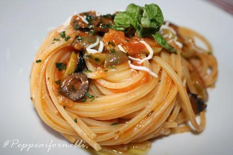 Spaghetti alla puttanesca.