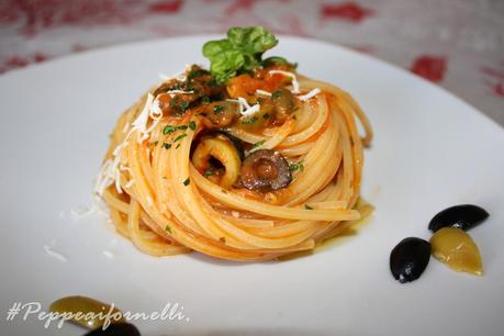 Spaghetti alla puttanesca.