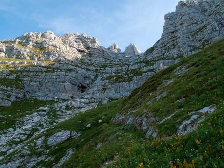 FORONON DEL BUINZ e il canalone de Lis Sieris