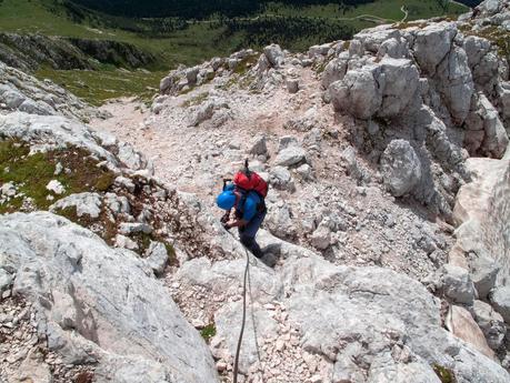 FORONON DEL BUINZ e il canalone de Lis Sieris