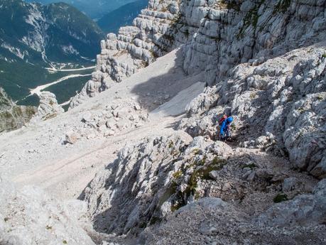 FORONON DEL BUINZ e il canalone de Lis Sieris