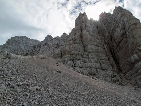 FORONON DEL BUINZ e il canalone de Lis Sieris