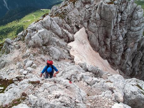 FORONON DEL BUINZ e il canalone de Lis Sieris